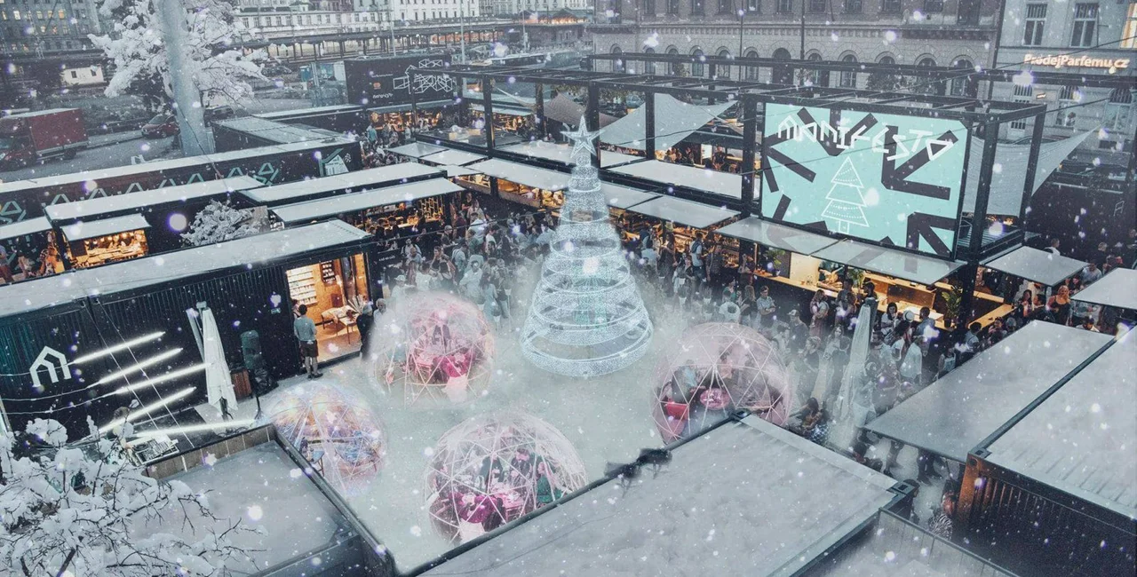 Prague’s Manifesto Market debuts special Christmas edition